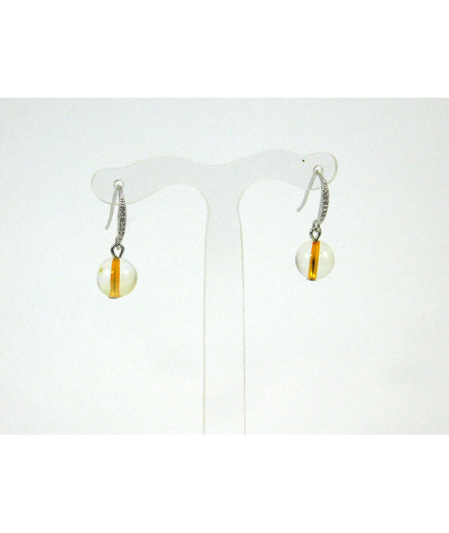 Exclusive earrings Mountain crystal