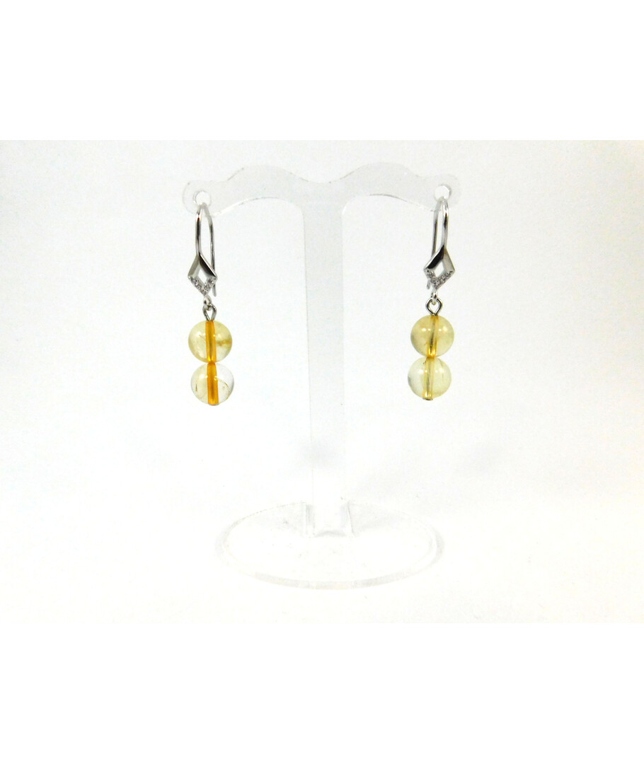 Exclusive Citrine earrings 	