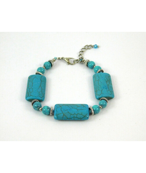 Exclusive bracelet "Diana" Turquoise