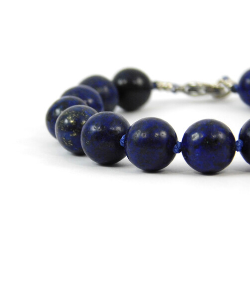 Exclusive lapis lazuli bracelet