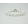 Exclusive bracelet Agate white face