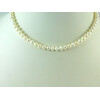 Necklace White pearls 5mm 40cm