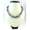 Exclusive necklace &quot;Purple dreams&quot; Cat&#039;s eye (&quot;Colors&quot; collection)