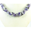 Exclusive necklace &quot;Purple dreams&quot; Cat&#039;s eye (&quot;Colors&quot; collection)