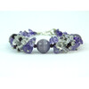 Exclusive bracelet &quot;Purple dreams&quot;, Cat&#039;s eye