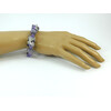 Exclusive bracelet &quot;Purple dreams&quot;, Cat&#039;s eye