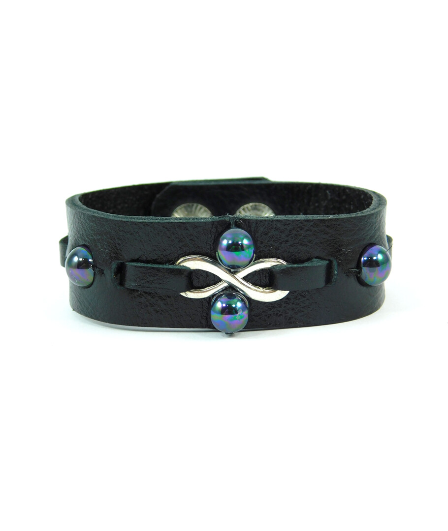 Exclusive leather bracelet "Infinity" Mallorca