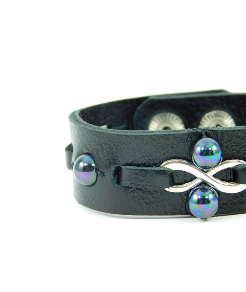 Exclusive leather bracelet "Infinity" Mallorca