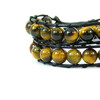 Exclusive double bracelet &quot;Chan Lu&quot; Tiger&#039;s eye