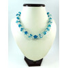 Exclusive necklace &quot;Winter Spring&quot; Agate