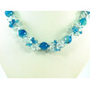 Exclusive necklace &quot;Winter Spring&quot; Agate