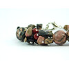 Exclusive bracelet &quot;Jennifer&quot; Rhodonite