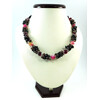 Exclusive necklace &quot;Mystery Garden&quot; Agate (&quot;Colors&quot; Collection)