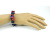 Exclusive bracelet &quot;Camelot&quot;, lapis lazuli, coral