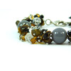 Exclusive bracelet &quot;Morning Mist&quot;, Agate