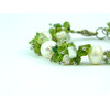 Exclusive bracelet &quot;Pearls symphony&quot;, Pearls, Chrysolite