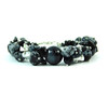 Exclusive bracelet &quot;Evening Duet&quot;, Agate