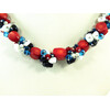 Exclusive necklace &quot;Under the rose&quot; Coral (Collection &quot;Colors&quot;)