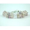 Exclusive bracelet &quot;Winter&#039;s Tale&quot;, Rock Crystal, Rose Quartz