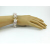 Exclusive bracelet &quot;Winter&#039;s Tale&quot;, Rock Crystal, Rose Quartz