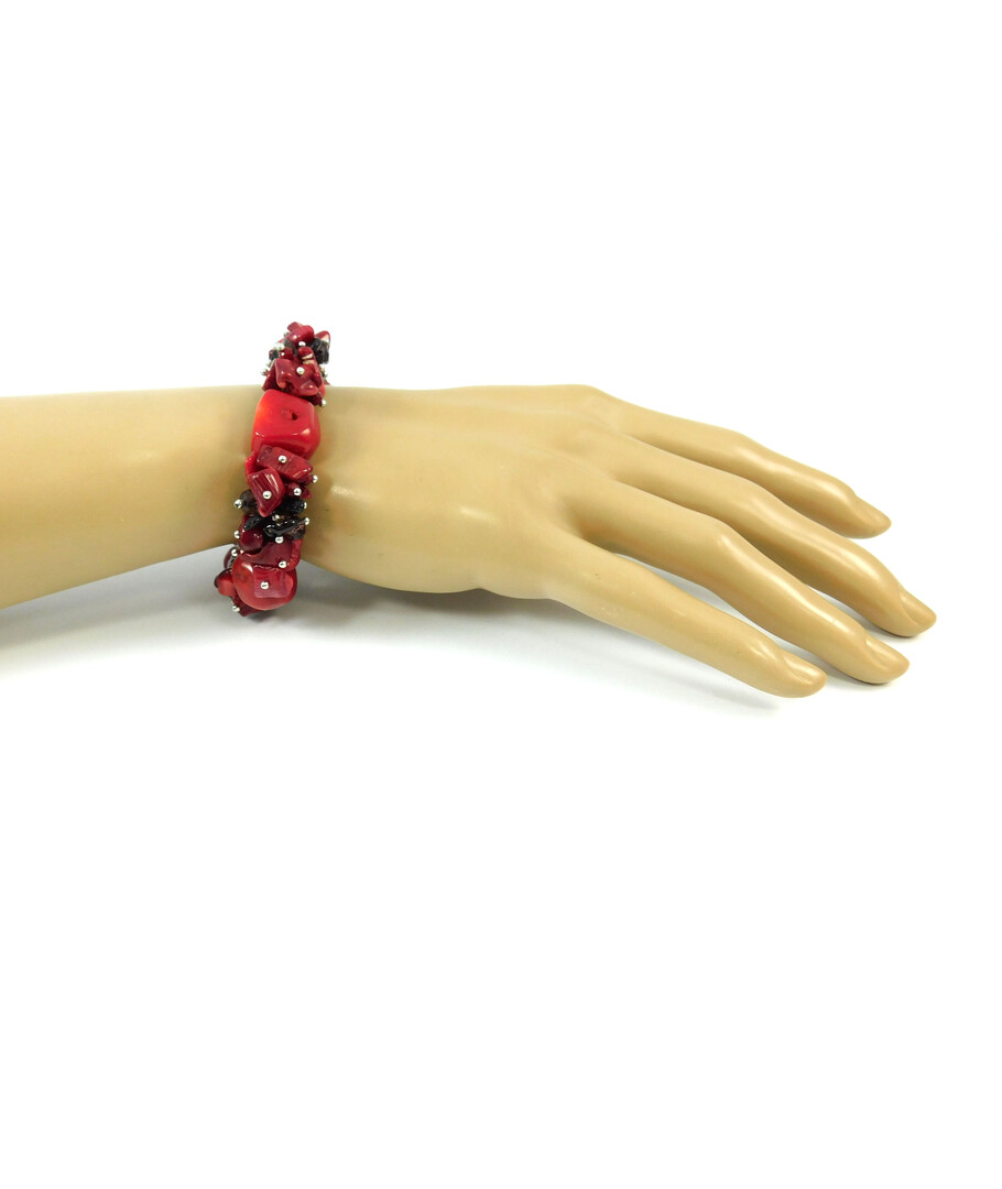 Exclusive bracelet "Coral Night" Coral