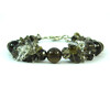 Exclusive bracelet &quot;Topaz Jazz&quot;, Topaz