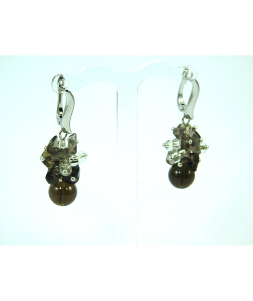 Exclusive earrings "Topaz Jazz"