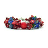 Exclusive bracelet &quot;Legend of the Carpathians 3&quot;. Coral, lapis lazuli