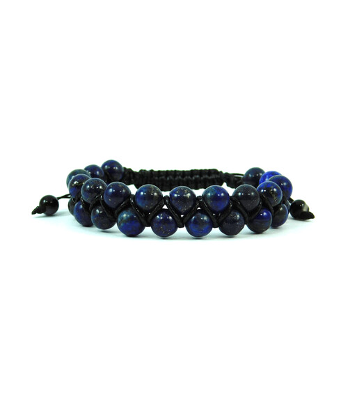 Exclusive double Shambhala lapis lazuli