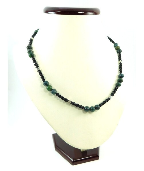 Exclusive men's necklace "Legionaire" Jasper