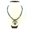 Exclusive men&#039;s necklace &quot;Leopard&quot; Hematite