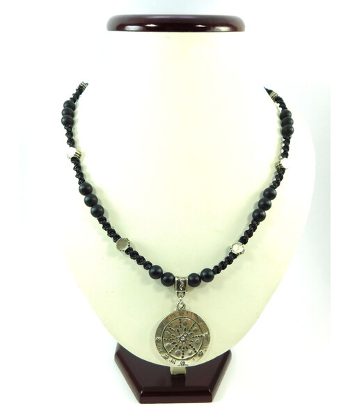 Exclusive men's necklace "Trypil circle"