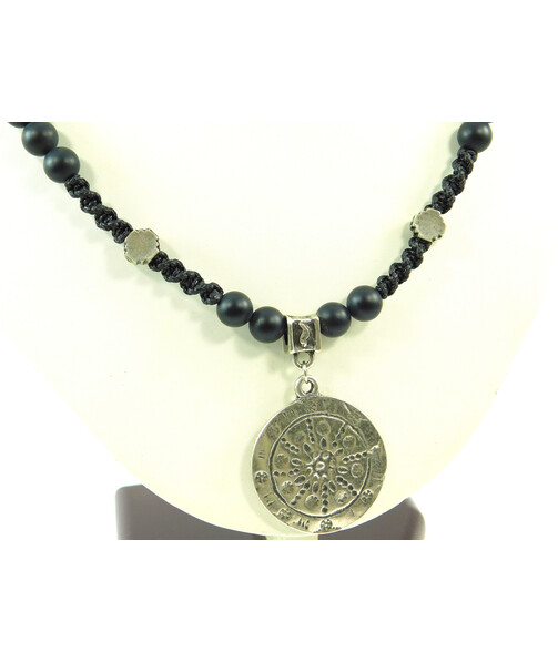 Exclusive men's necklace "Trypil circle"