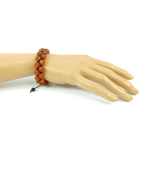 Exclusive double Shambhala Carnelian facet