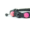 Exclusive Arachne Agate pink, black