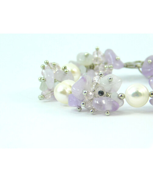 Exclusive "Pearl Symphony" bracelet, Pearls