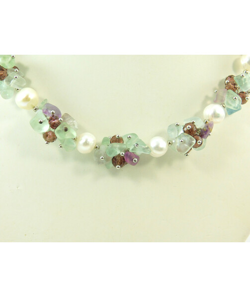 Exclusive necklace "Pearl Symphony" ("Colors" Collection)