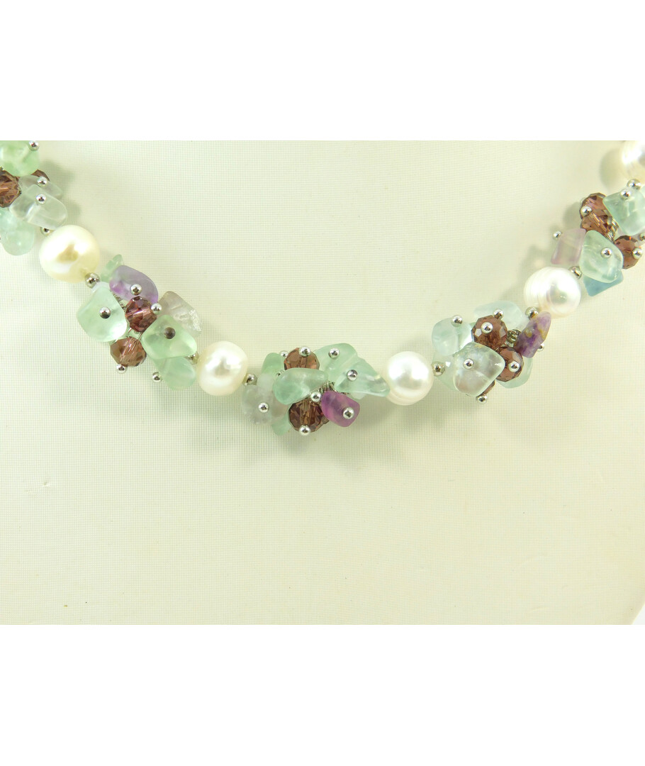 Exclusive necklace "Pearl Symphony" ("Colors" Collection)