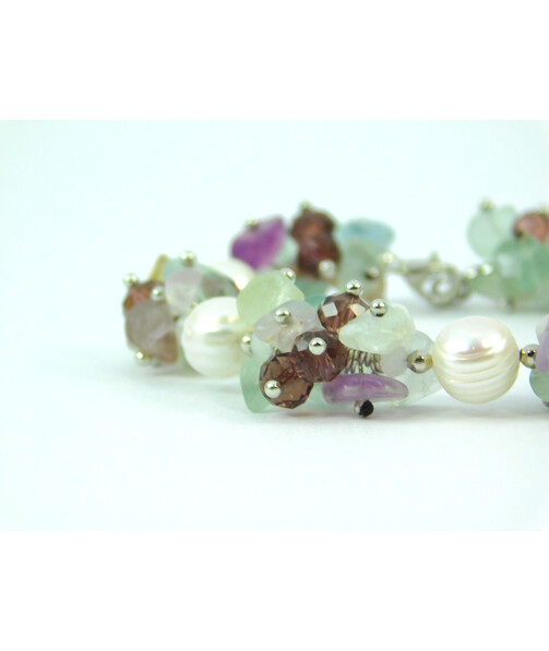 Exclusive "Pearl Symphony" bracelet, Pearls