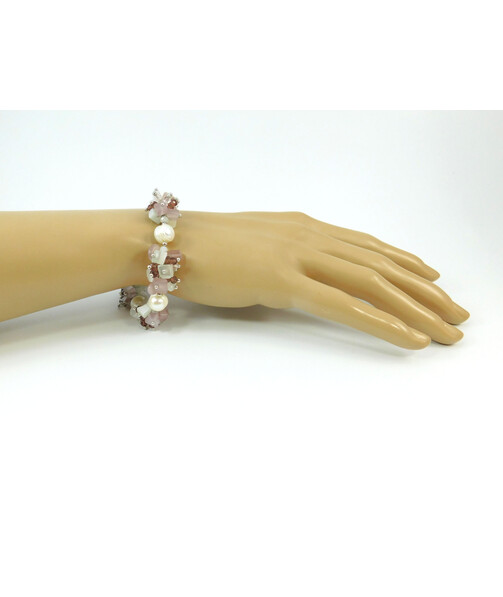 Exclusive "Pearl Symphony" bracelet, Pearls