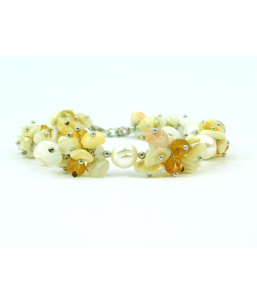 Exclusive "Pearl Symphony" bracelet, Pearls