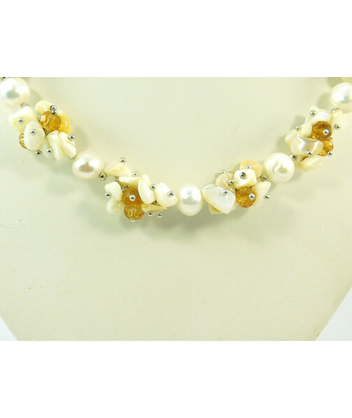 Exclusive necklace "Pearl Symphony" ("Colors" Collection)