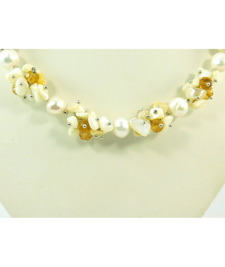 Exclusive necklace "Pearl Symphony" ("Colors" Collection)