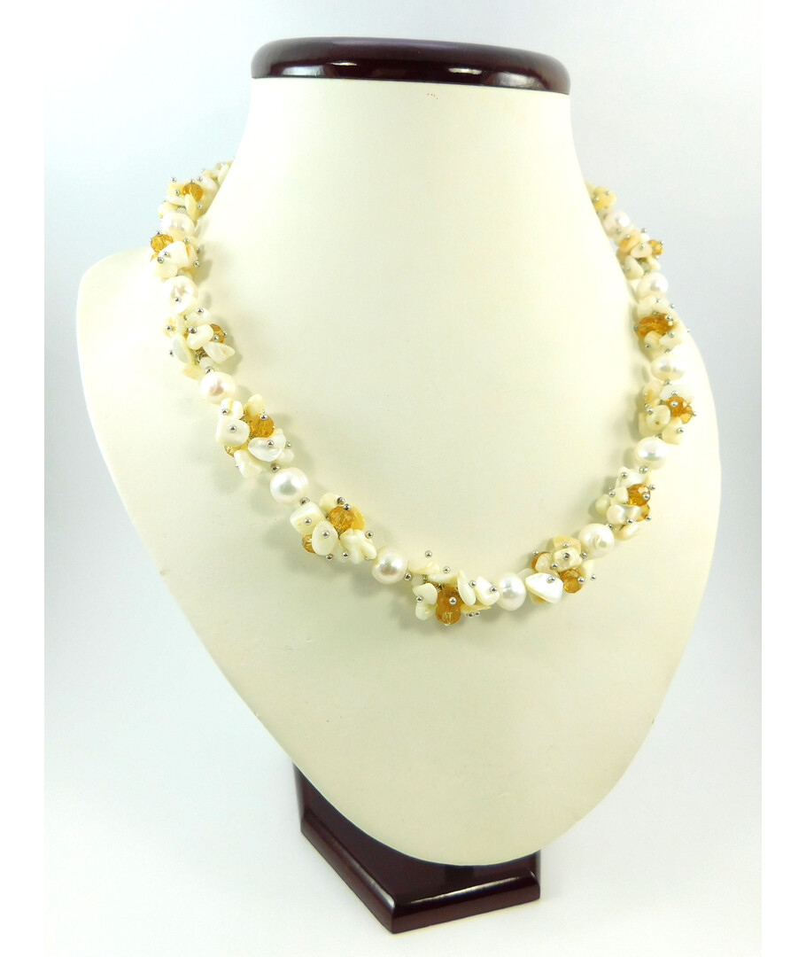 Exclusive necklace "Pearl Symphony" ("Colors" Collection)