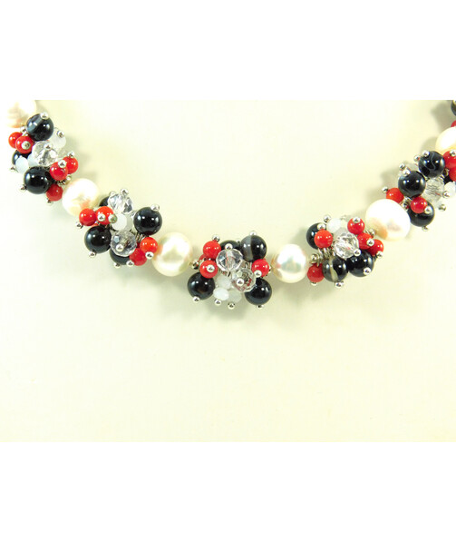 Exclusive necklace "Luxury" Pearls ("Colors" Collection)