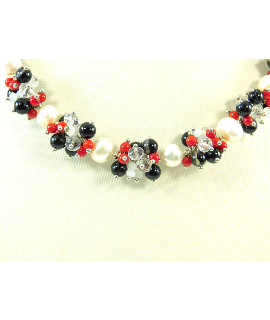 Exclusive necklace "Luxury" Pearls ("Colors" Collection)