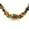 Exclusive necklace &quot;Bronx&quot; Carnelian (&quot;Colors&quot; Collection)