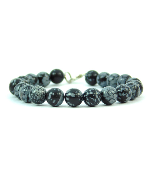 Obsidian bracelet