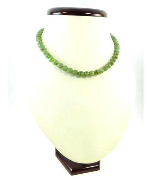 Diopside necklace