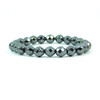 Hematite faceted bracelet